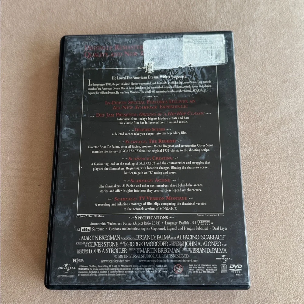 MAKE OFFER! Scarface Two-Disc Anniversary Edition DVD movie - Al Pacino BUNDLE - Picture 2 of 3